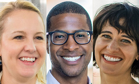 Amy Pratt, Mesmin Destin and Simone Ispa-Landa